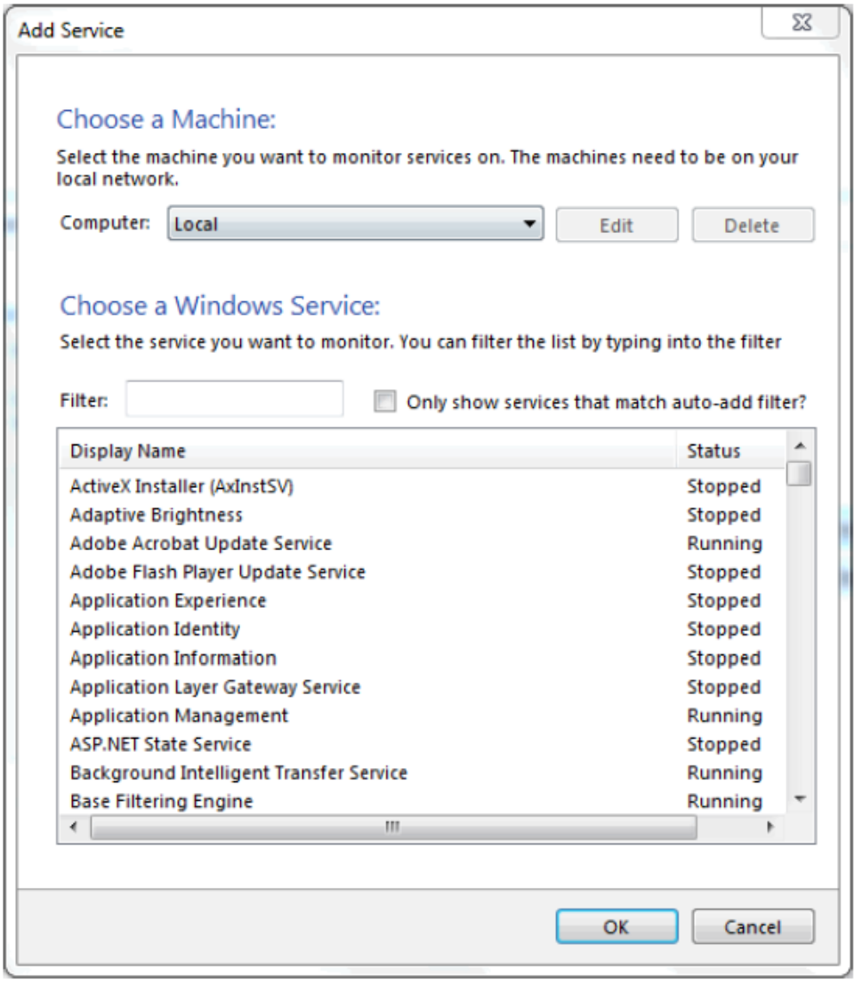 MySQL Notifier 새로운 서비스 추가